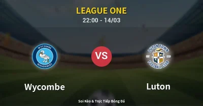 Wycombe vs Luton 14/03