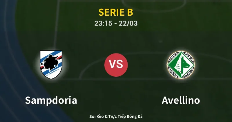 Sampdoria vs Avellino 22/03