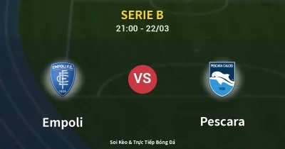 Empoli vs Pescara 22/03