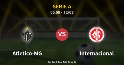 Atletico-MG vs Internacional 12/03