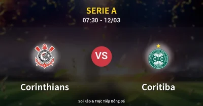 Corinthians vs Coritiba 12/03
