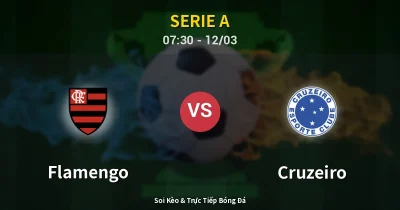 Flamengo vs Cruzeiro 12/03