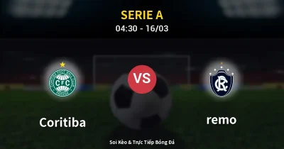 Coritiba vs remo 16/03