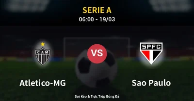 Atletico-MG vs Sao Paulo 19/03
