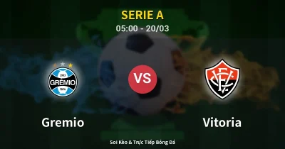 Gremio vs Vitoria 20/03