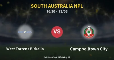 West Torrens Birkalla vs Campbelltown City 13/03