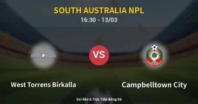 West Torrens Birkalla vs Campbelltown City 13/03