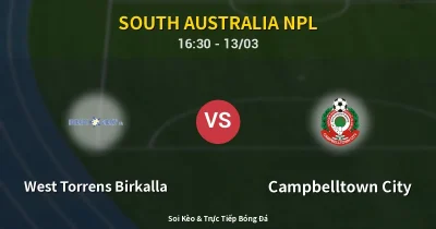 West Torrens Birkalla vs Campbelltown City 13/03