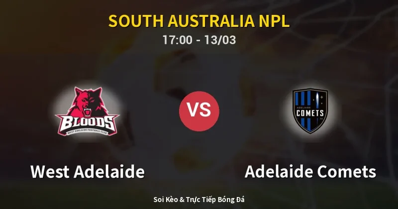 West Adelaide vs Adelaide Comets 13/03