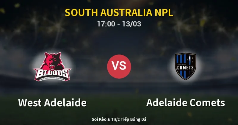 West Adelaide vs Adelaide Comets 13/03