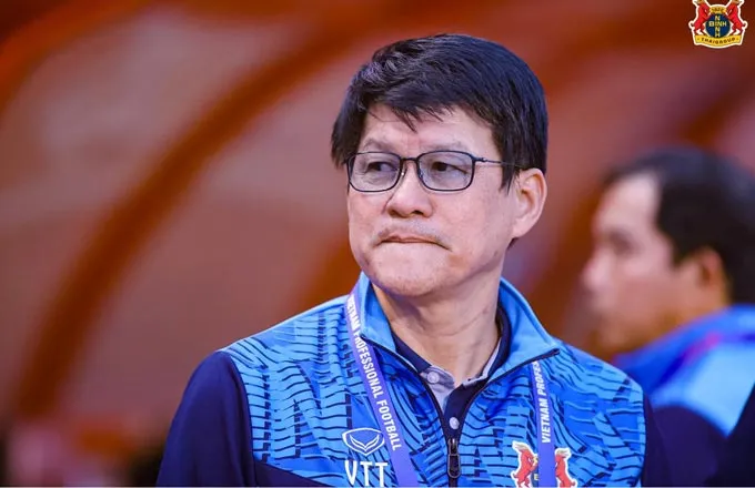 Ông Vũ Tiến Thành lên làm GĐKT nhưng vẫn là người quyết chuyên môn chính của Ninh Bình ở phần còn lại của mùa giải - Ảnh: NB