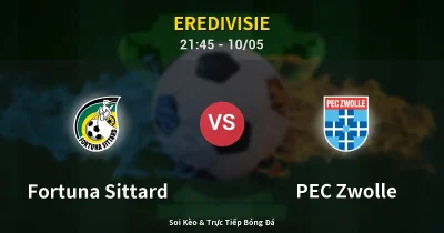 Fortuna Sittard vs PEC Zwolle 10/05