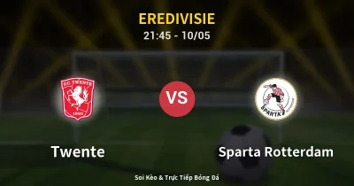 Twente vs Sparta Rotterdam 10/05